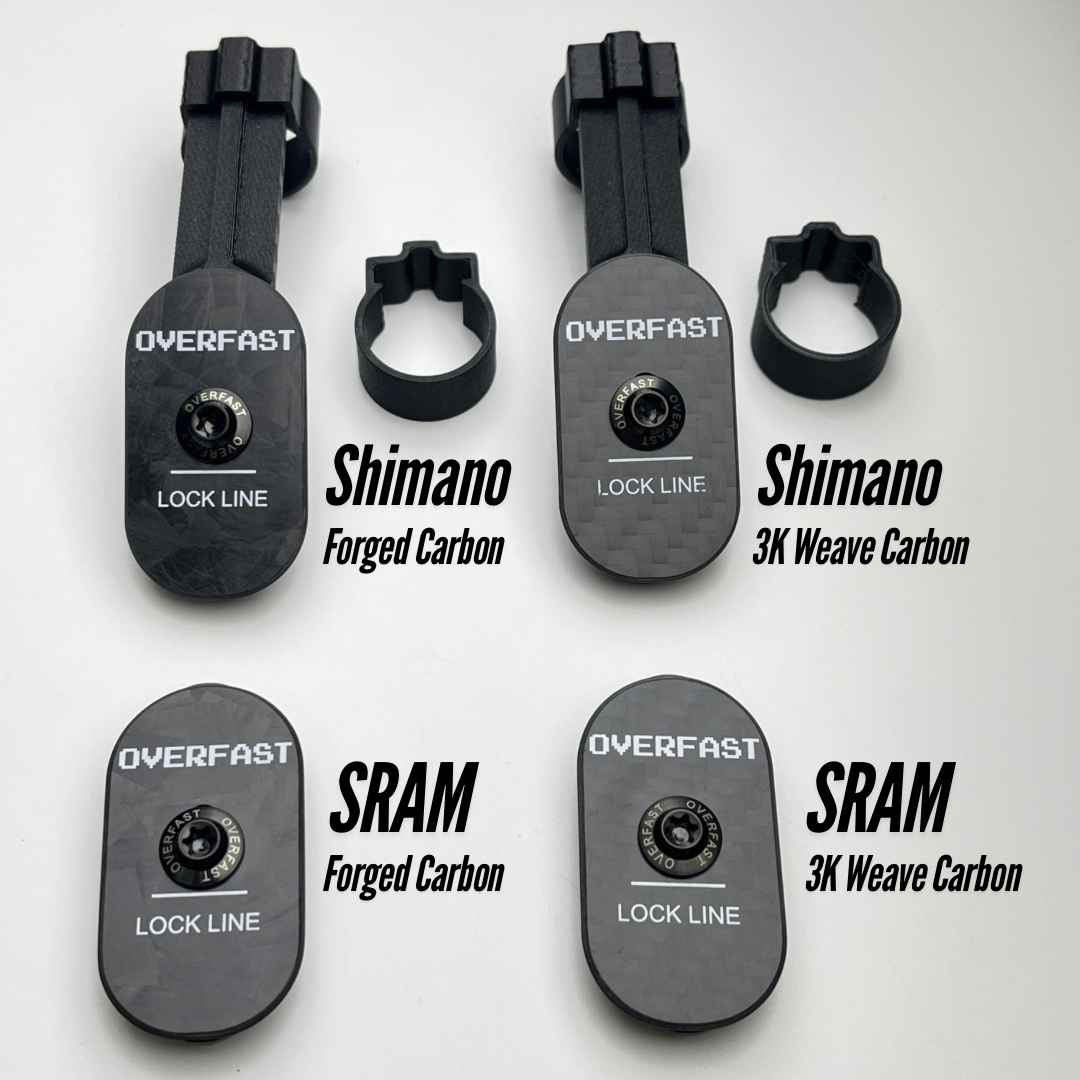 Cache-batterie ultraléger OVERFAST pour Colnago Y1RS | Fibre de carbone Shimano Di2 & Sram