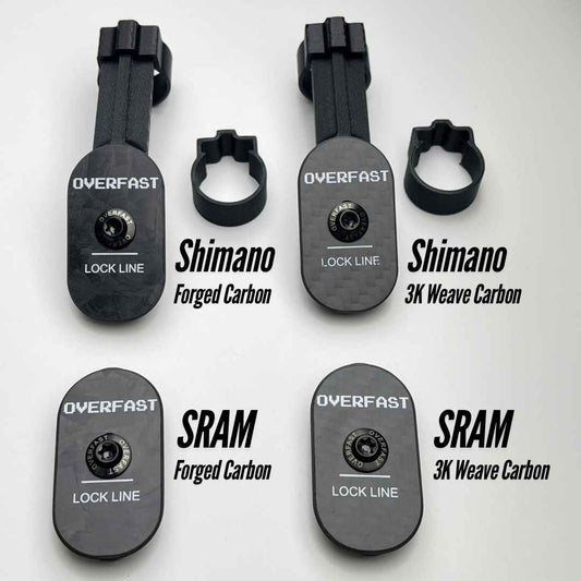 Cubierta ultraligera del soporte de batería OVERFAST para Colnago Y1RS | Fibra de carbono Shimano Di2 y Sram