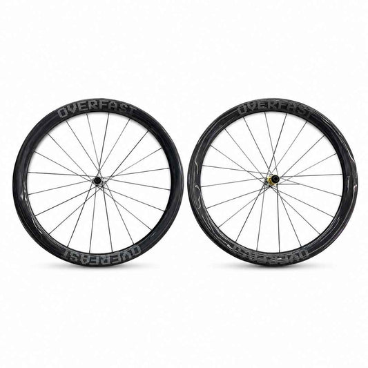 Koła szosowe OVERFAST 50mm Ultralight Carbon Disc | TYLKO 1005g, karbonowe szprychy