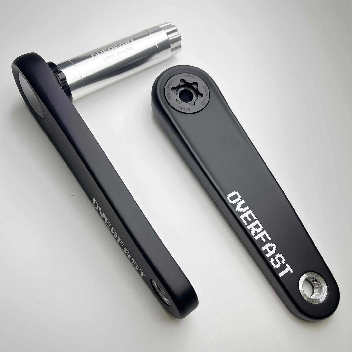 OVERFAST VELA Crankset Bundle | Crank Arms+Chainrings+Powermeter | SRAM DUB / Shimano Xcadey Gen2