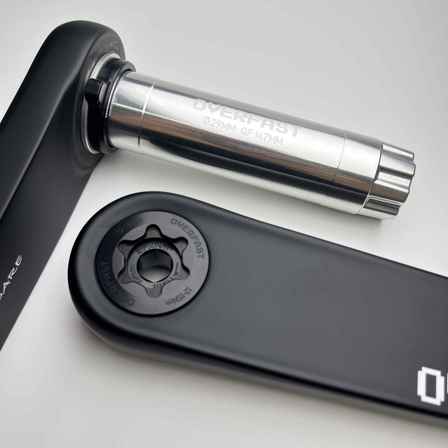 OVERFAST VELA Crankset Bundle | Crank Arms+Chainrings+Powermeter | SRAM DUB / Shimano Xcadey Gen2