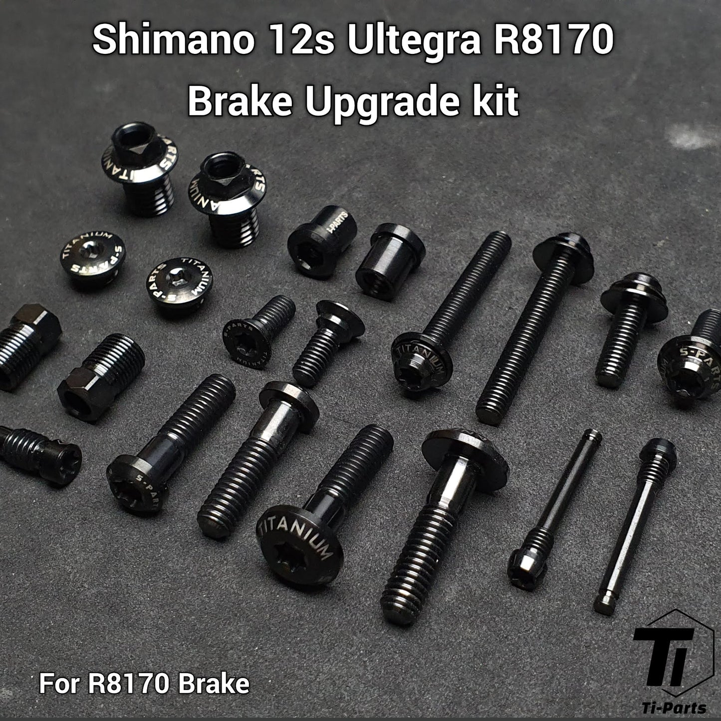 Kit de actualización de titanio para R9270 R8170 R7170 Shimano | Dura Ace Ultegra 105 12s R9200 R9250 R8150 Freno de transmisión | Tornillo de titanio