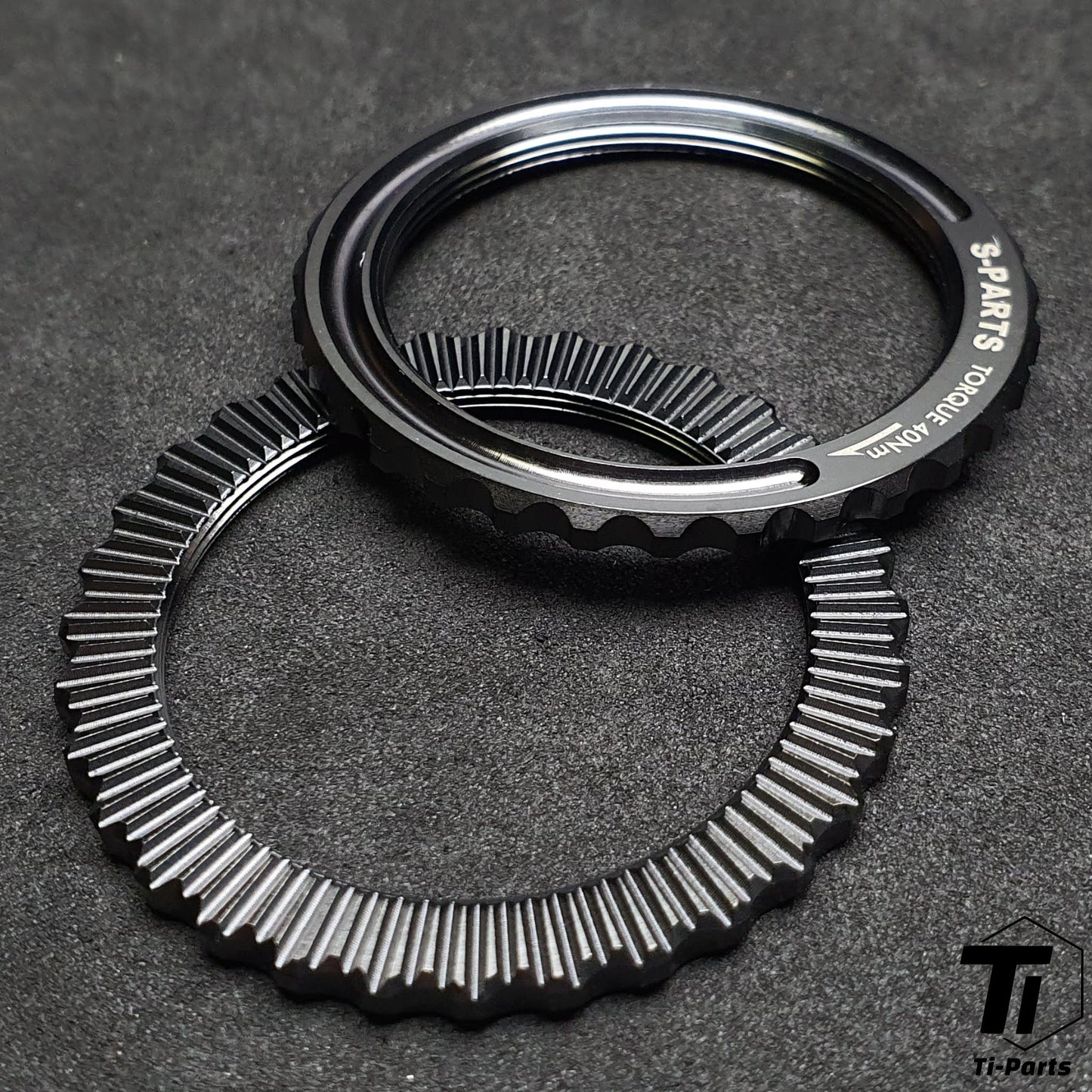 Titanium-Centerlock-Ring für BORA Ultra WTO Campagnolo Hyperon Fulcrum Racing Zero Carbon Upgrade | Radnaben-Sicherungsring
