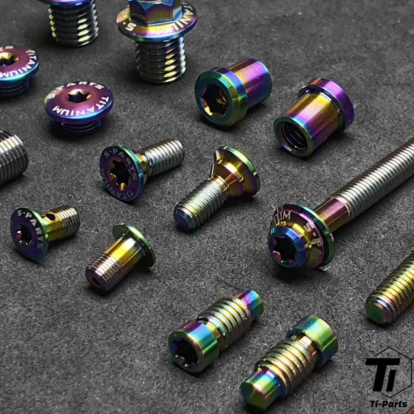Titanium Upgrade Kit for R9270 R8170 R7170 Shimano | Dura Ace Ultegra 105 12s R9200 R9250 R8150 Drivetrain Brake | Titanium Screw