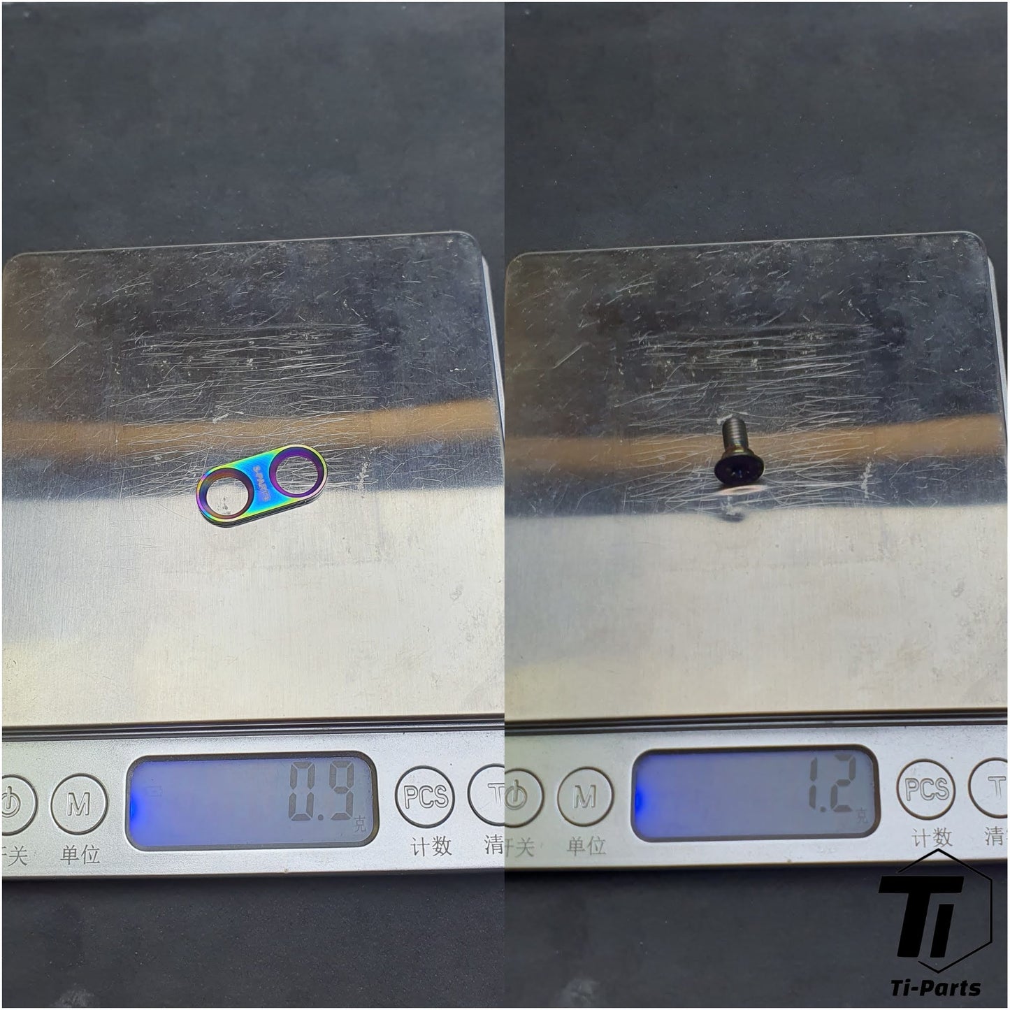 Titanium SPD klampe skrueplade | Shimano MTB Shoe Cleat Upgrade Kit | Grade 5 Titanium Screw Singapore