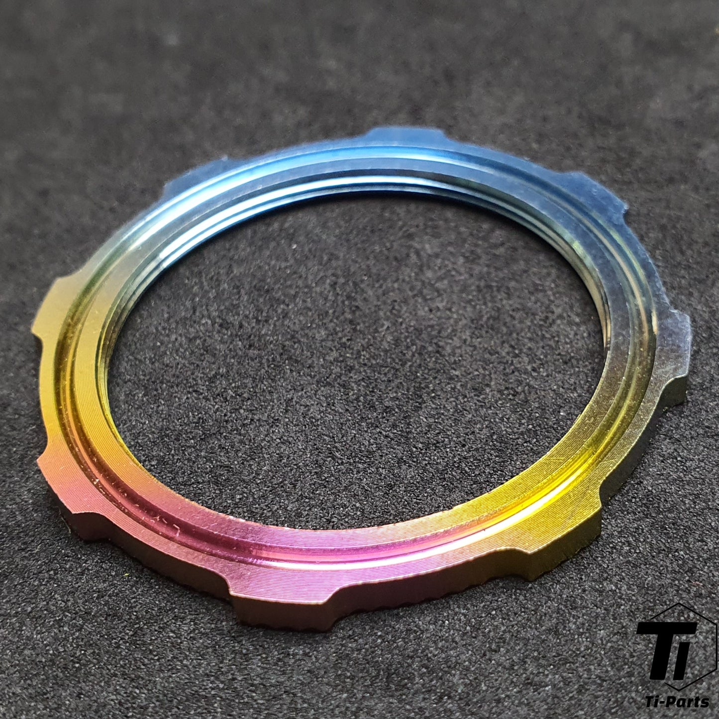 Titanium Campy Centerlock Ring til BORA Ultra WTO Fulcrum Hyperon Hjulsæt | Campagnolo Carbon Racing Zero | Grad 5 Tit