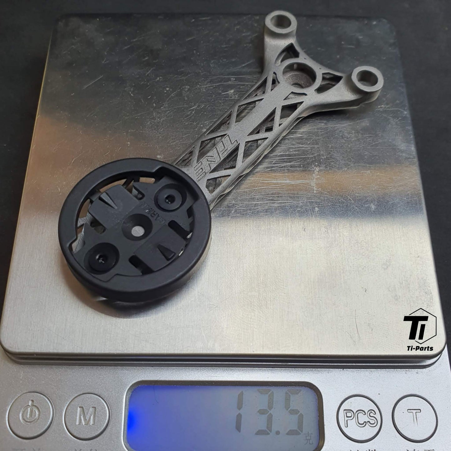 Mest Talon Ultra Pinarello Titanium 3D Print datorfäste | GoPro Light Bracket för Garmin Wahoo Super Lightweight
