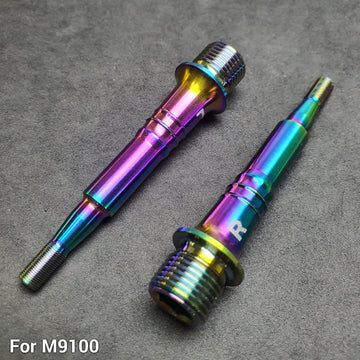 Titanium-Pedalachse für Shimano