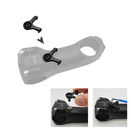 アルミニウム Specialized SL7 SL8 ステム ケーブル ホルダー クランプ | Tarmac MY21 Sworks Aero ステム | ネジ グレード 5