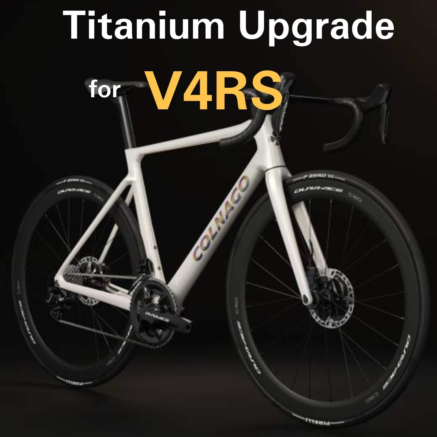 Titanium Colnago V4RS Full Bike Upgrade Solution | Shimano Sram Screw Bolt