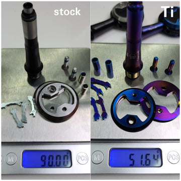 speedplay pedale titan Titanium-Upgrade-Kit