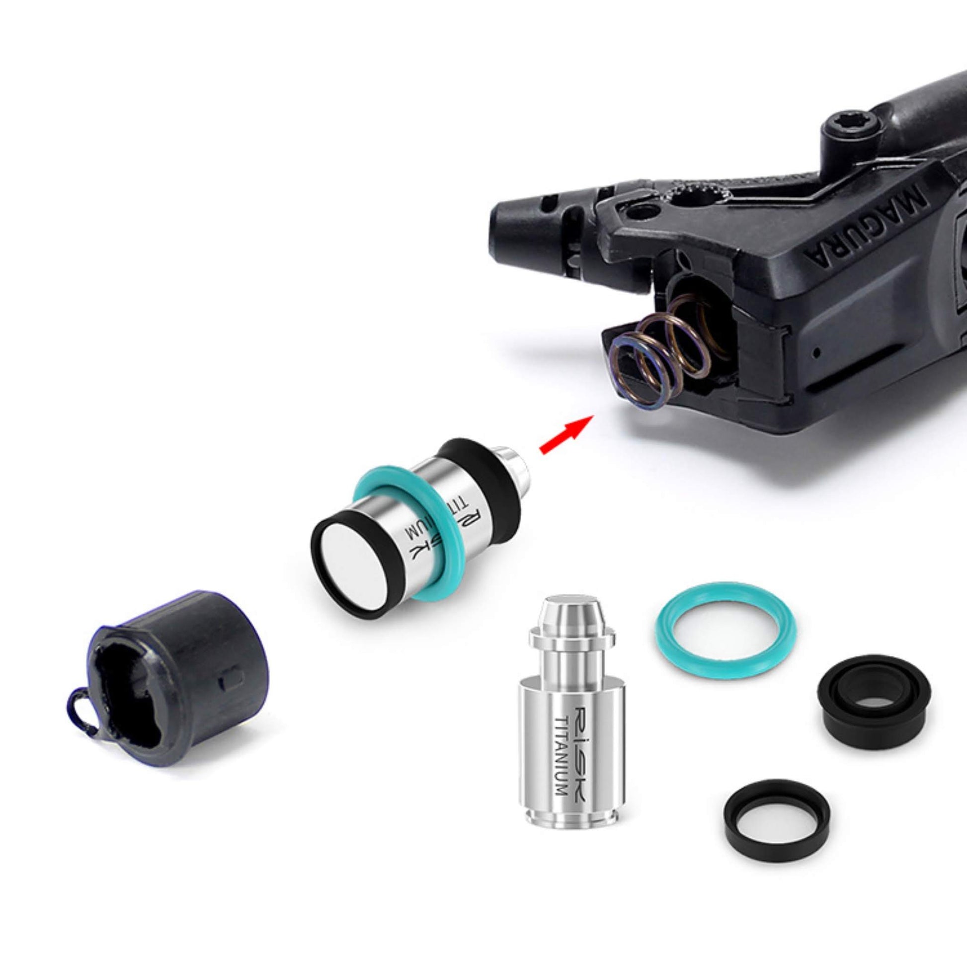 GodLOL Outil 2 en 1 pour Magura MT2 MT4 MT5 MT6 MT7 MT8 MTrace, MS, pince d'étrier et capuchon de piston GodLOL Outil 2 en 1 pour Magura MT2 MT4 MT5 MT6 MT7 MT8 MTrace, MS, pince d'étrier et capuchon de piston