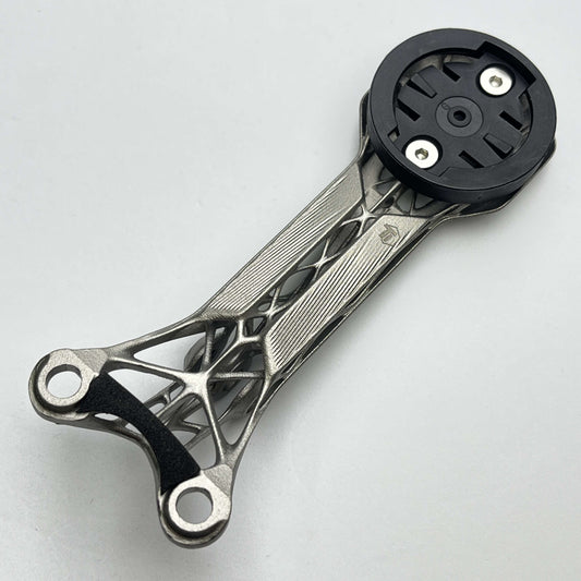 Paire de levier articulés coloris titane pour moto Honda 80 CR Paire de levier articulés coloris titane pour moto Honda 80 CR