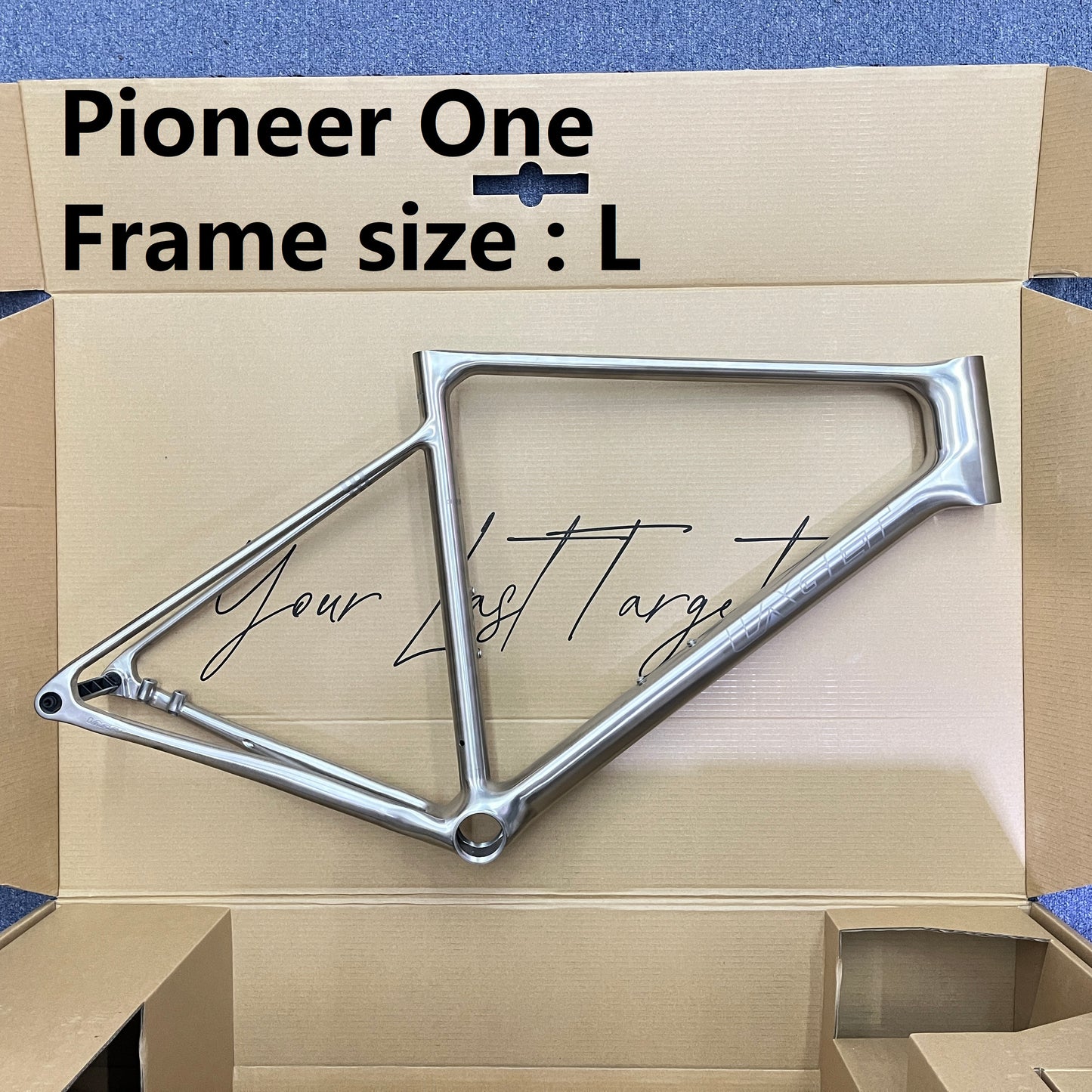 Laget Pioneer One Titanium Road Frameset | 3D-Printed Titanium | 1350g (S) | 700x32c