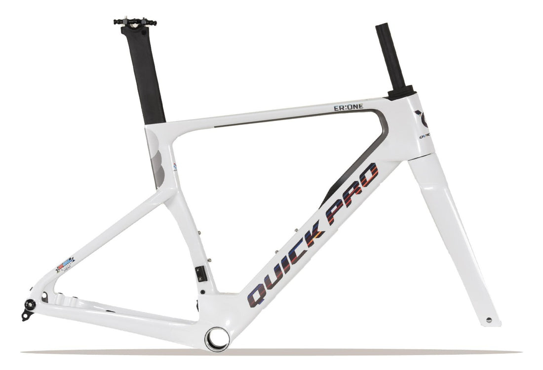 quick pro launches three new frames for 2026! Images... QuickPro ER:ONE Aero Road Frameset | T1100/M65 Carbon, UCI Approved ...