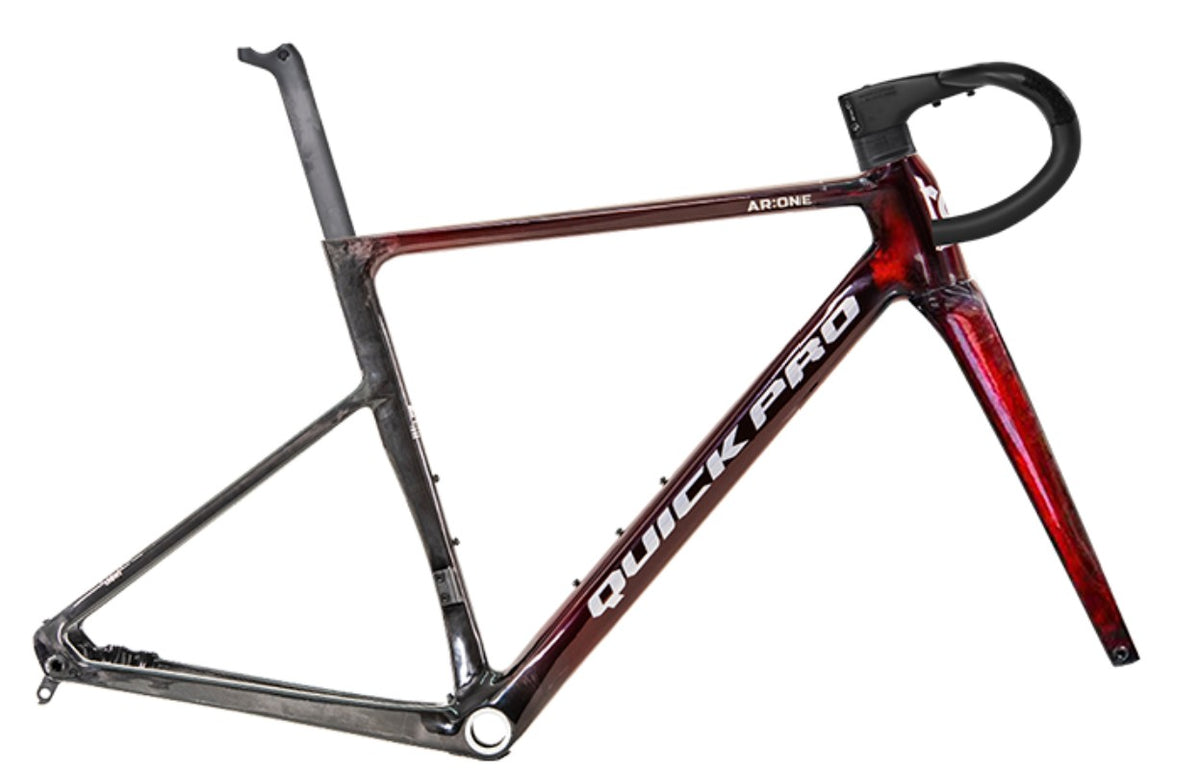 Quickpro Frame QuickPro AR:ONE Aero Road Frameset | T1100/M65 Carbon, UCI Approved ...