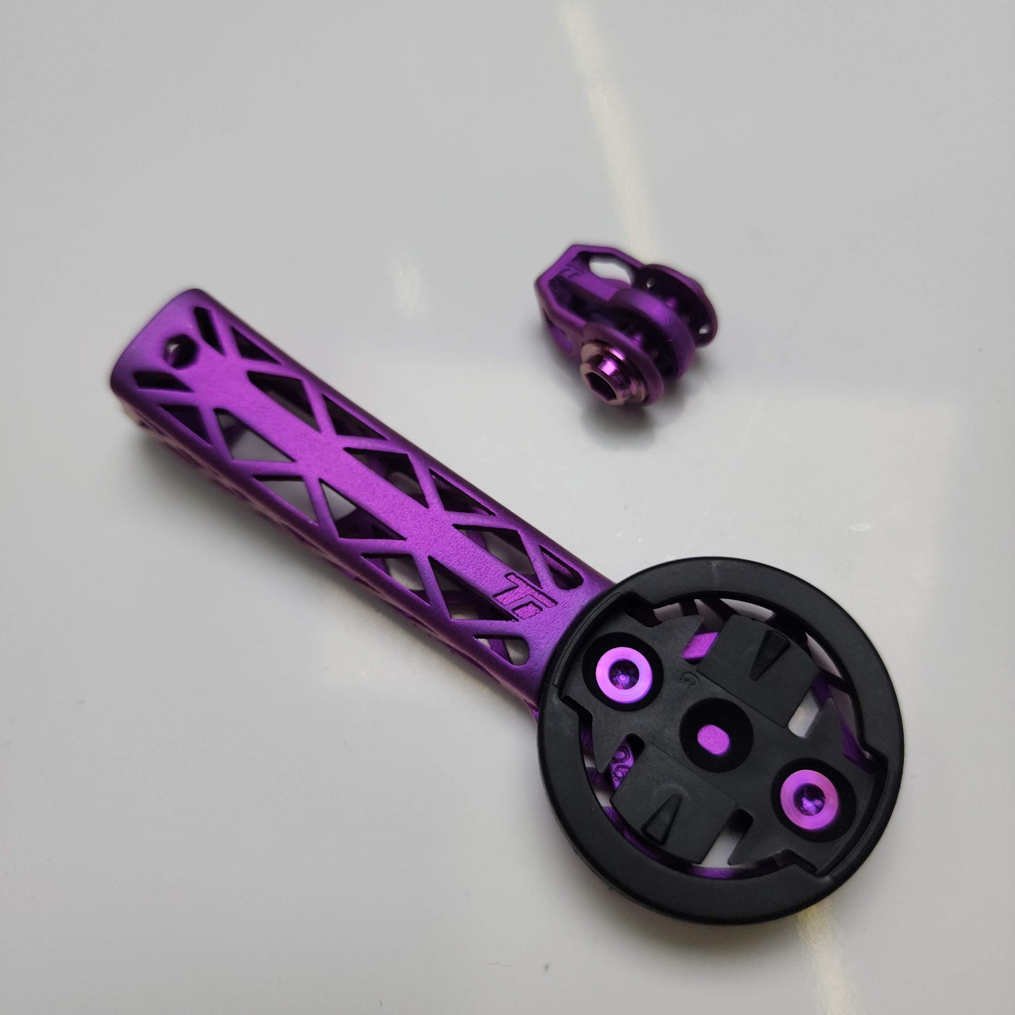 Roval Rapide/Alpinist I II Titanium 3D Print Computer Mount | Garmin, Wahoo, Bryton | Team Series