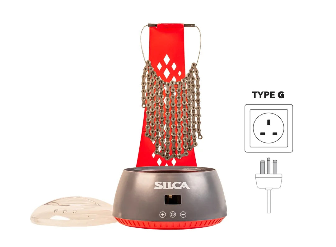 SILCA Chain Waxing System Wax Melter | UK Plug | 600ml with Drip Stand