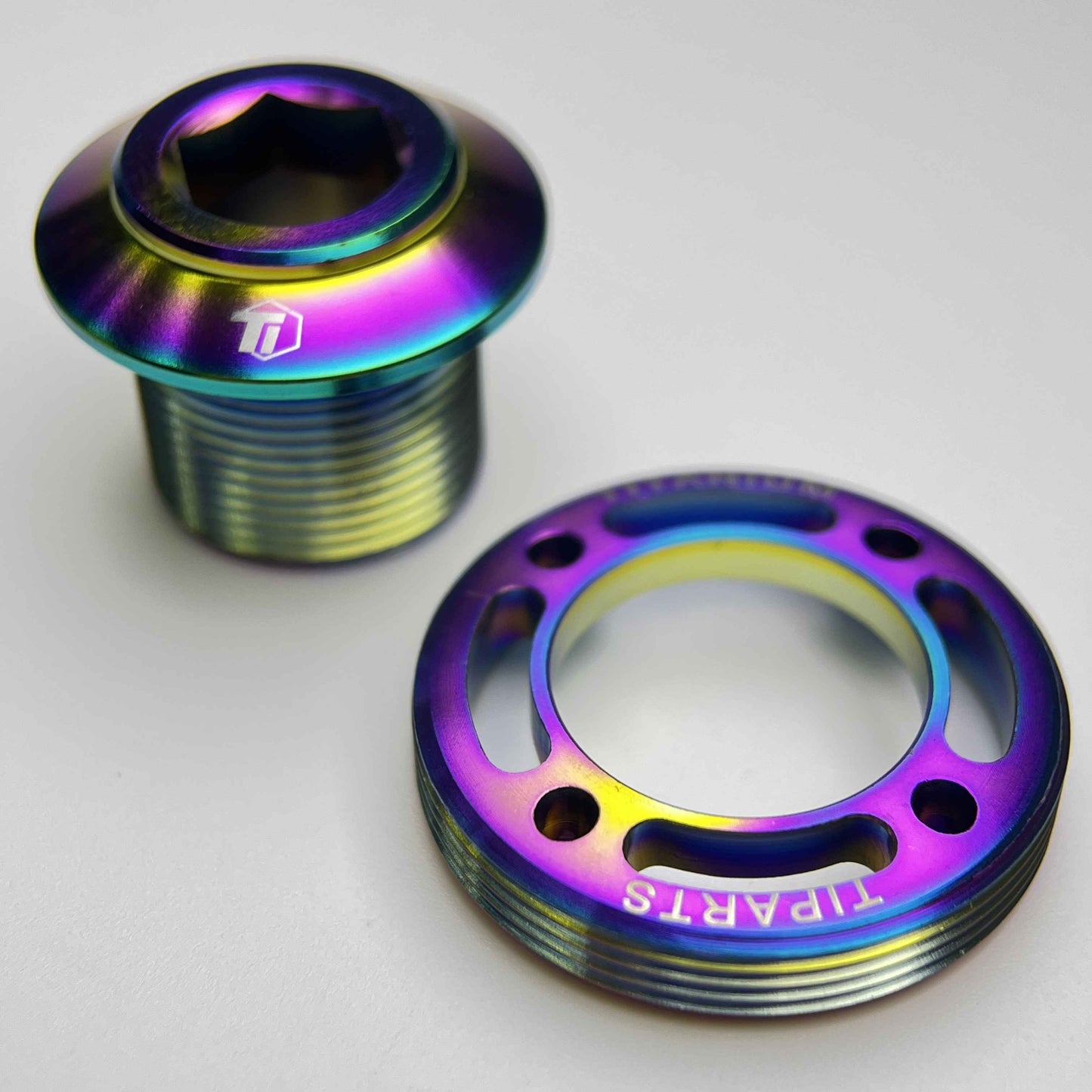 Cache-manivelle SRAM DUB en titane | Transmission Red Force Rival eTap AXS E1/D1 Quarq 12 vitesses | Dérailleur avant Eagle XX1 X01 X1 NX GX