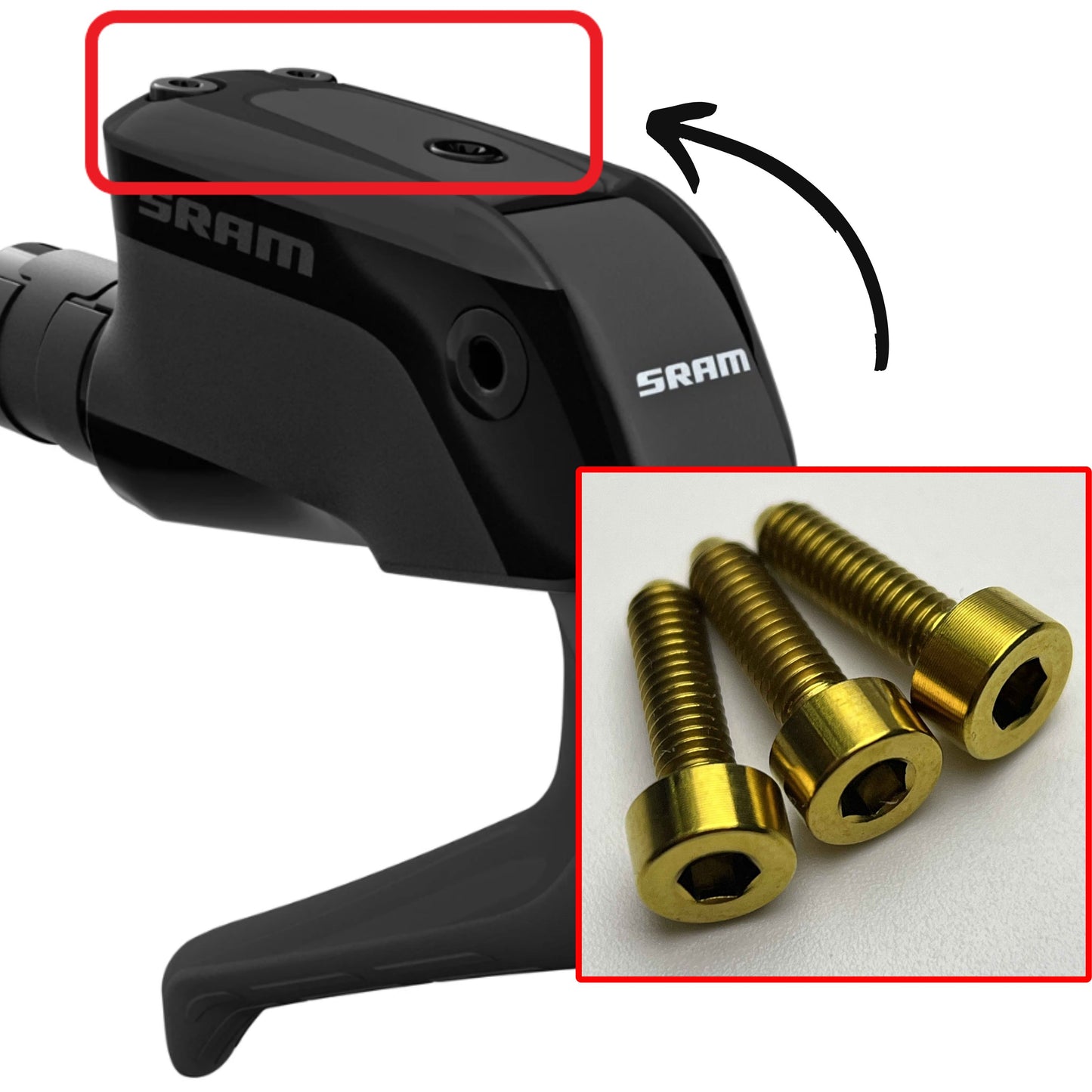 SRAM S900 Aero HRD Titanium Reservoir Bolt | Triathlon, TT