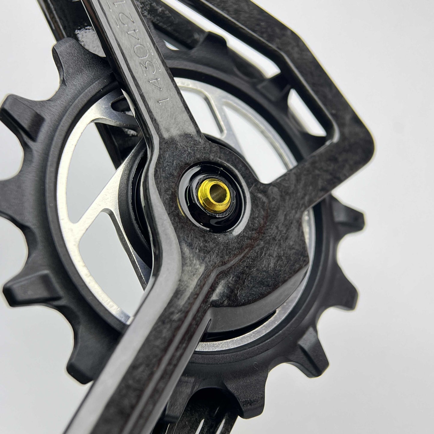 Śruba do kółka przerzutki Shimano/SRAM | Tytan | 14,2/ 15,4 mm