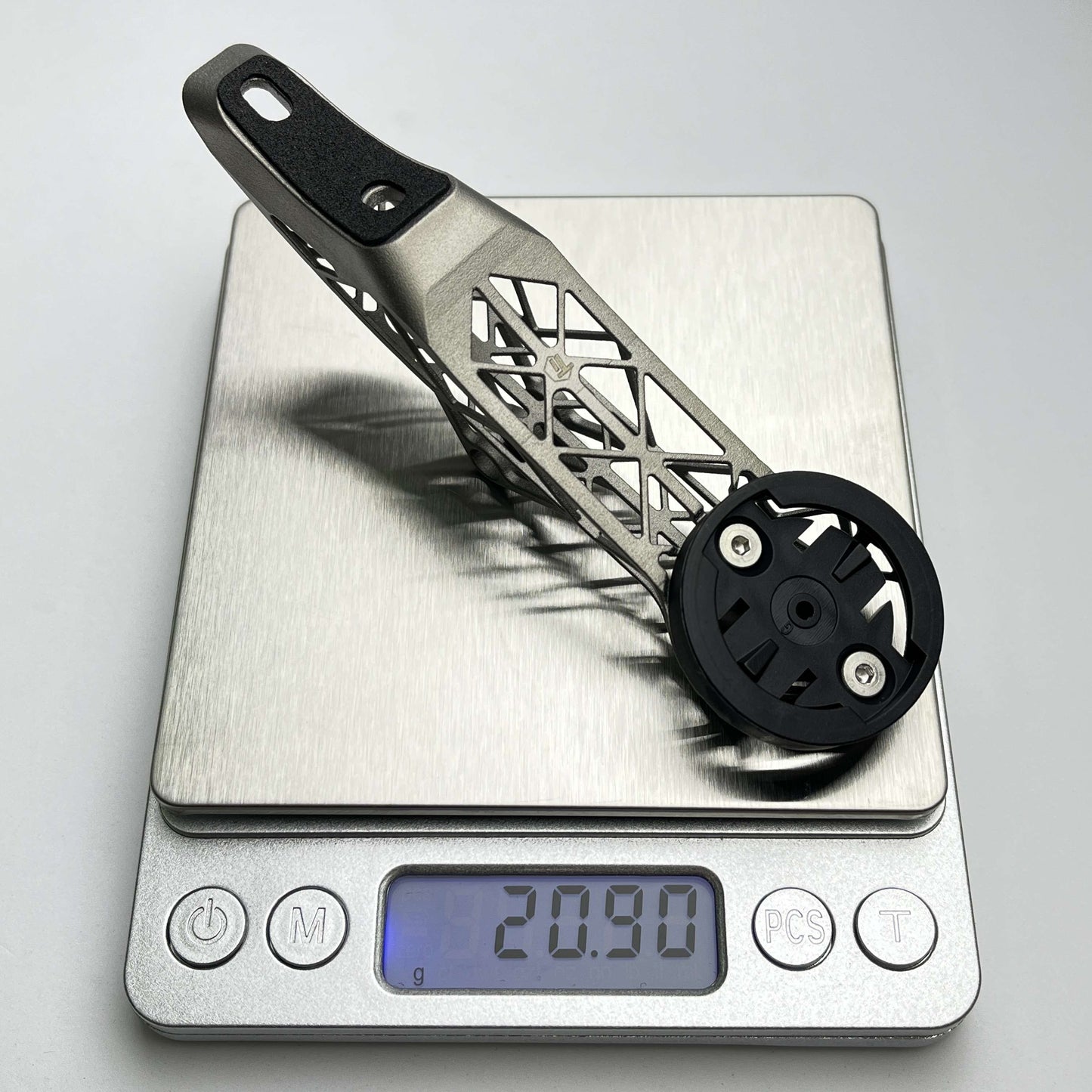 Soporte para ciclocomputador Scott Addict RC de titanio - Serie Club | Syncros IC-R100-SL