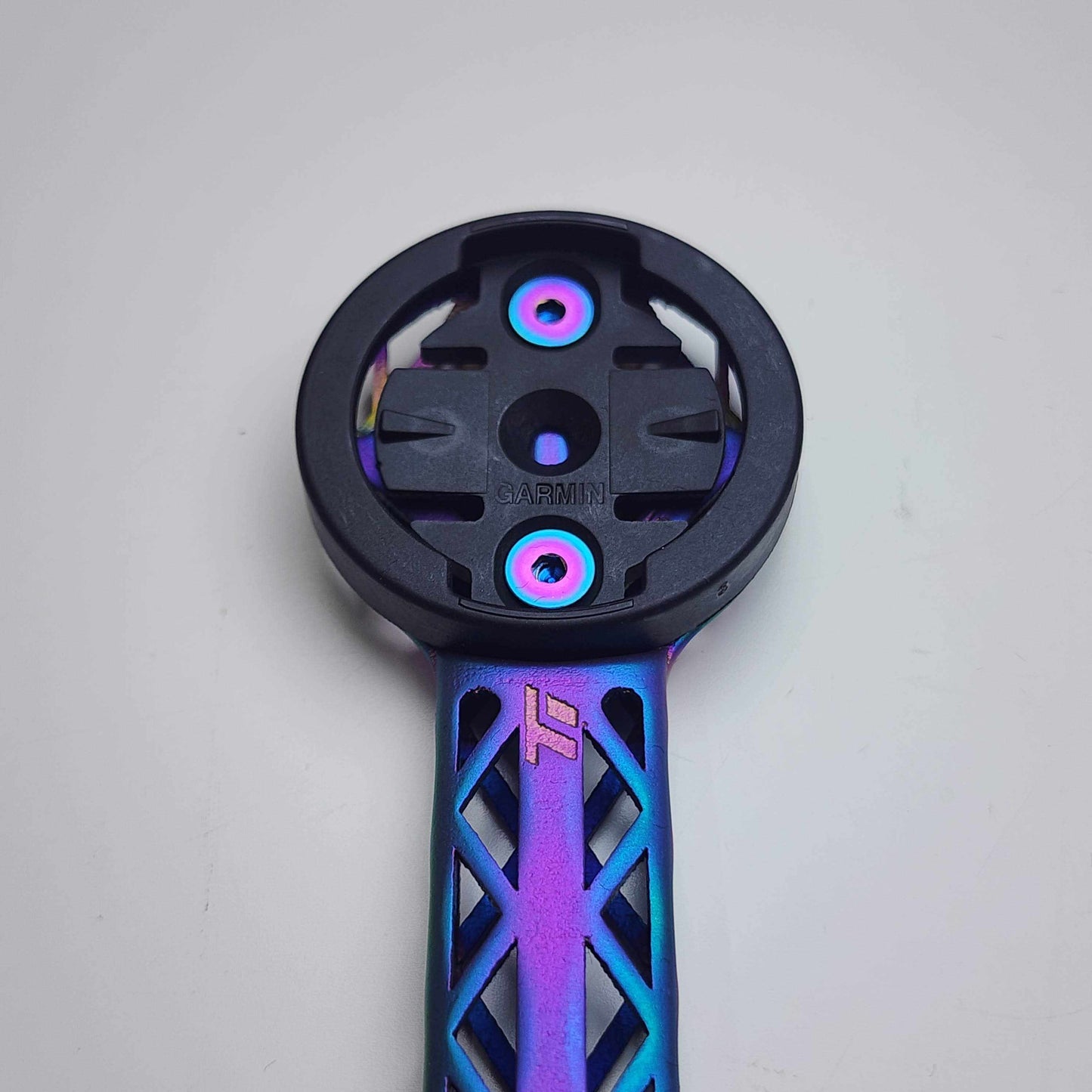 Syncros Creston iC SL (Aero) 3D-gedruckte Titan-Computerhalterung | Scott Foil/Addict RC 2022/23 | Garmin Wahoo Bryton | Team Series