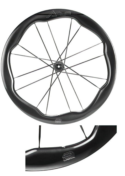PERTUAL Road Wheelset ACME 45/62 Disc (Shimano / XDR Freehub)