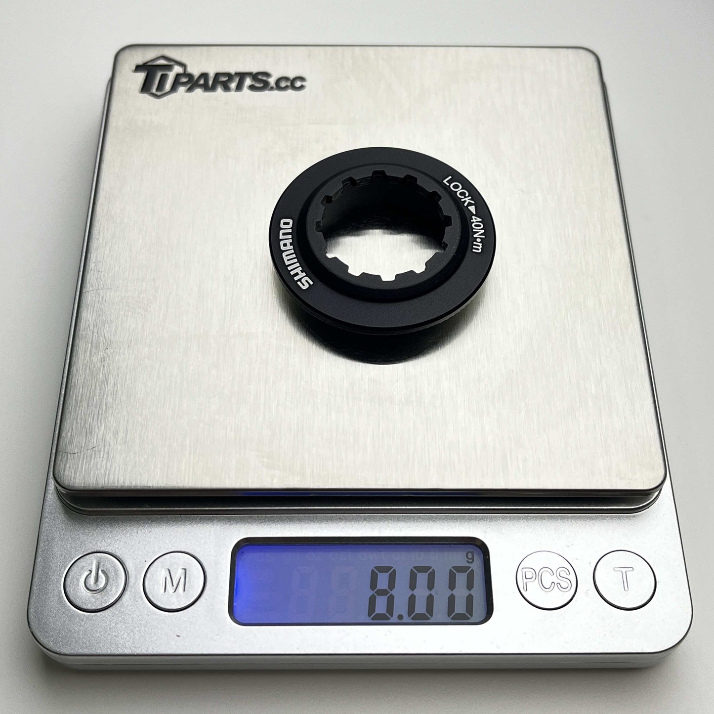 แหวนล็อกโรเตอร์ Centerlock ไททาเนียมพิมพ์ 3 มิติ | Shimano SRAM DT Swiss