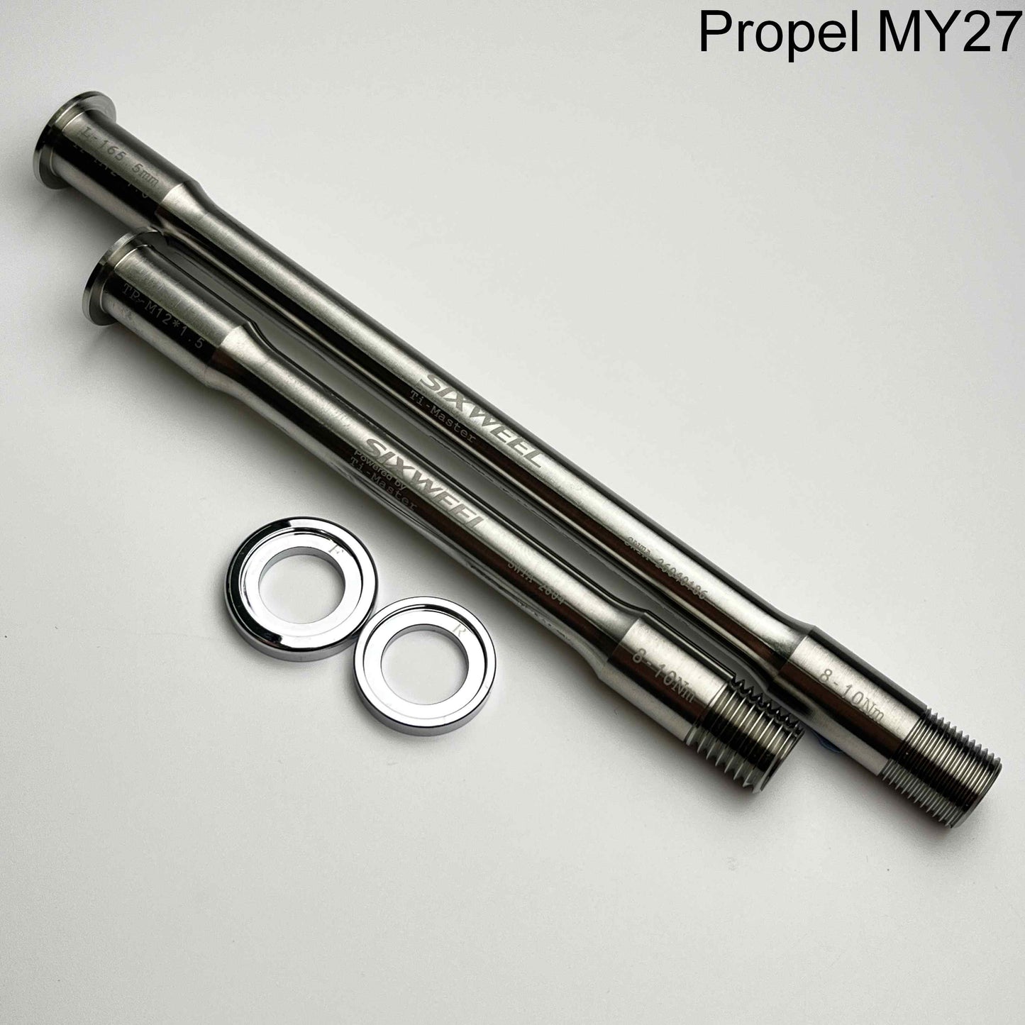 แกนล้อ Sixweel 27.4g Giant Titanium Thru Axle | Giant TCR/Propel/Defy/Trinity