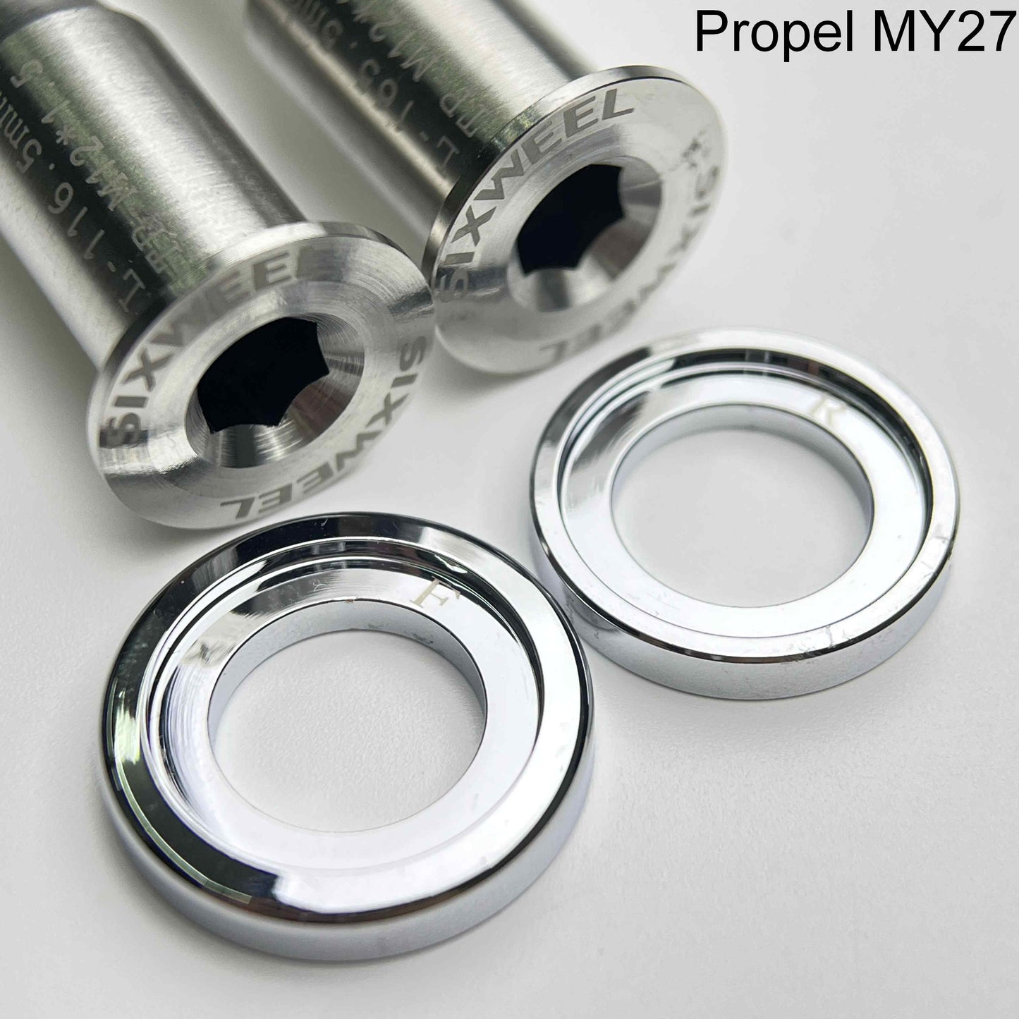 แกนล้อ Sixweel 27.4g Giant Titanium Thru Axle | Giant TCR/Propel/Defy/Trinity