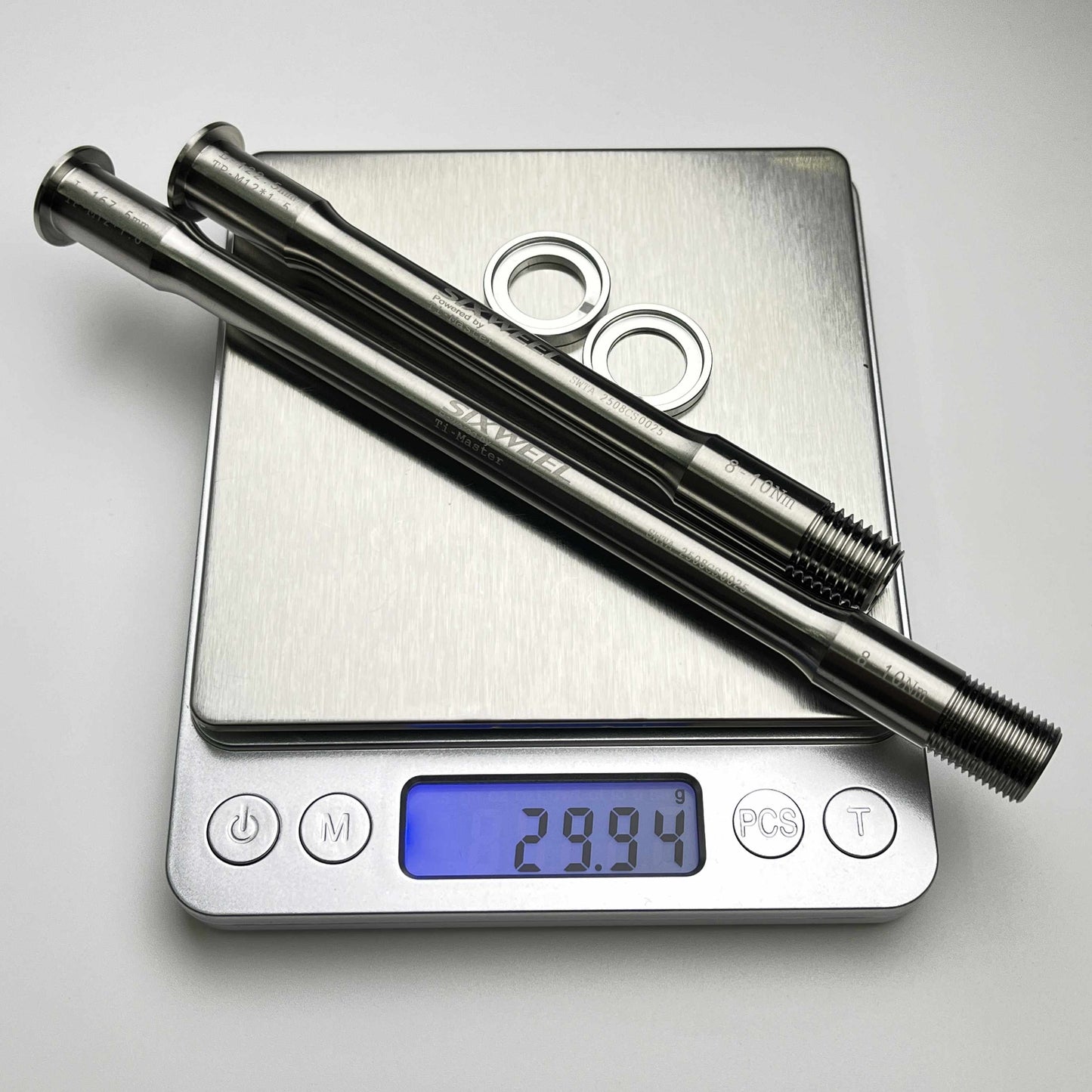 Sixweel 30.32g Colnago Titanium Genomgående Axel | Y1Rs V5Rs V4Rs