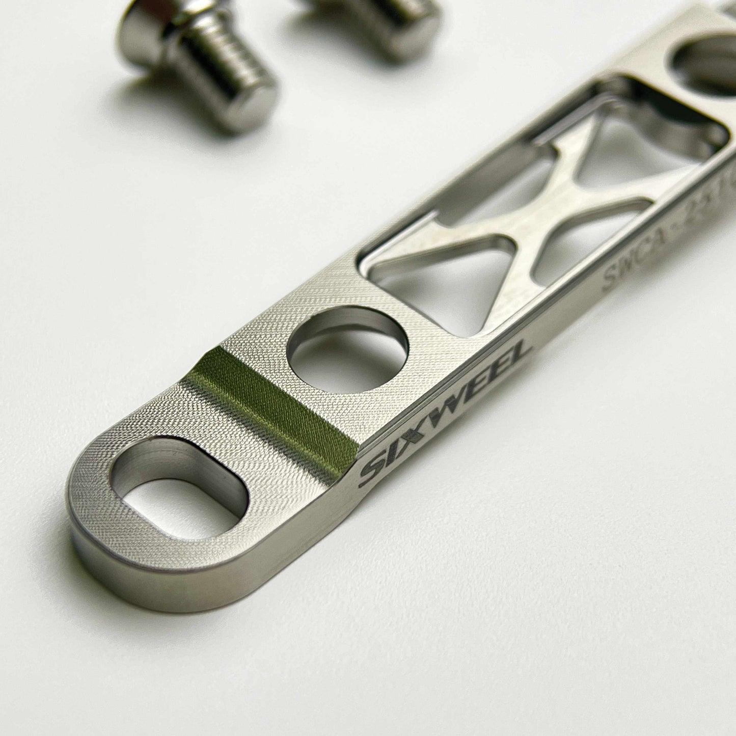 محول فرامل أمامي من Ti-Master SPECIALIZED SL8/Aethos | تيتانيوم CNC | دوارات ١٦٠ مم