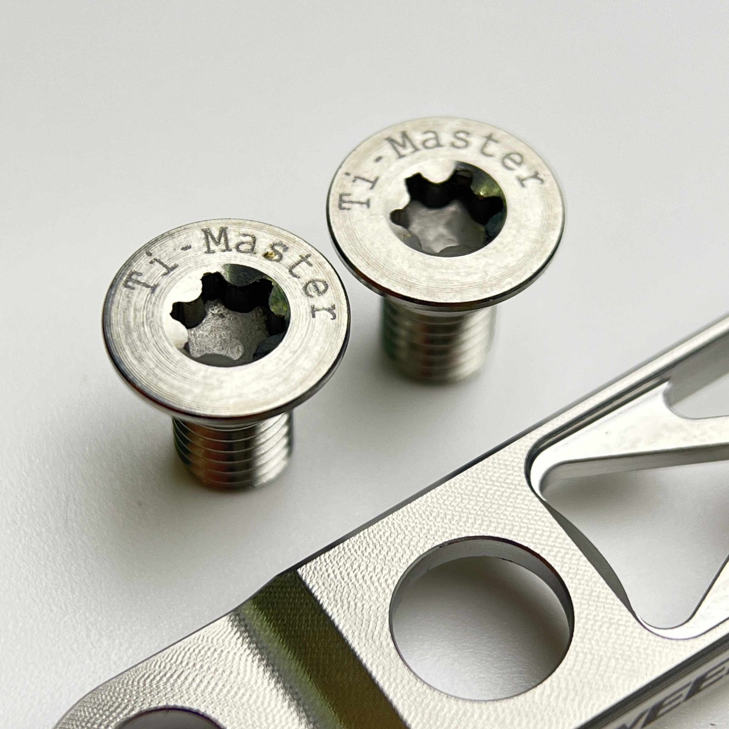 محول فرامل أمامي من Ti-Master SPECIALIZED SL8/Aethos | تيتانيوم CNC | دوارات ١٦٠ مم