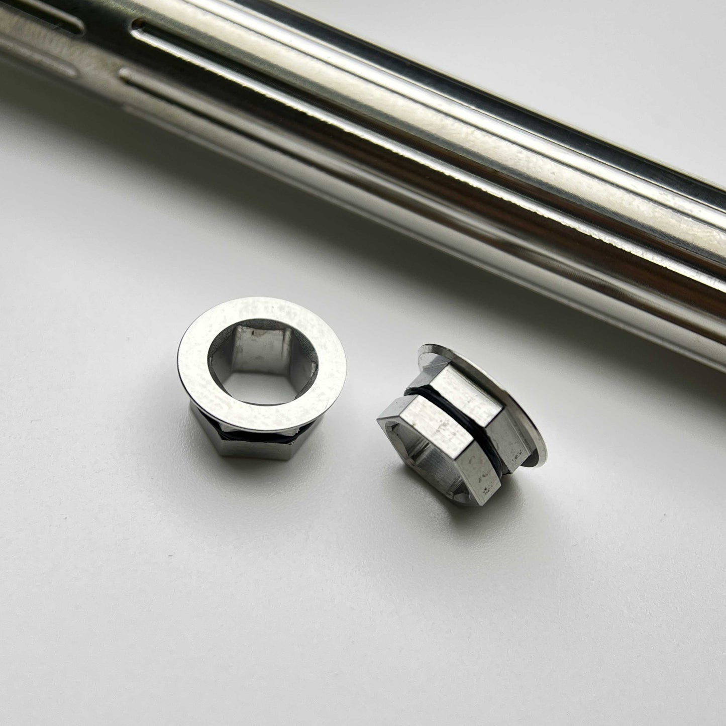 Superlätt 39,47 g titan genomgående axel för Giant Propel TCR Defy