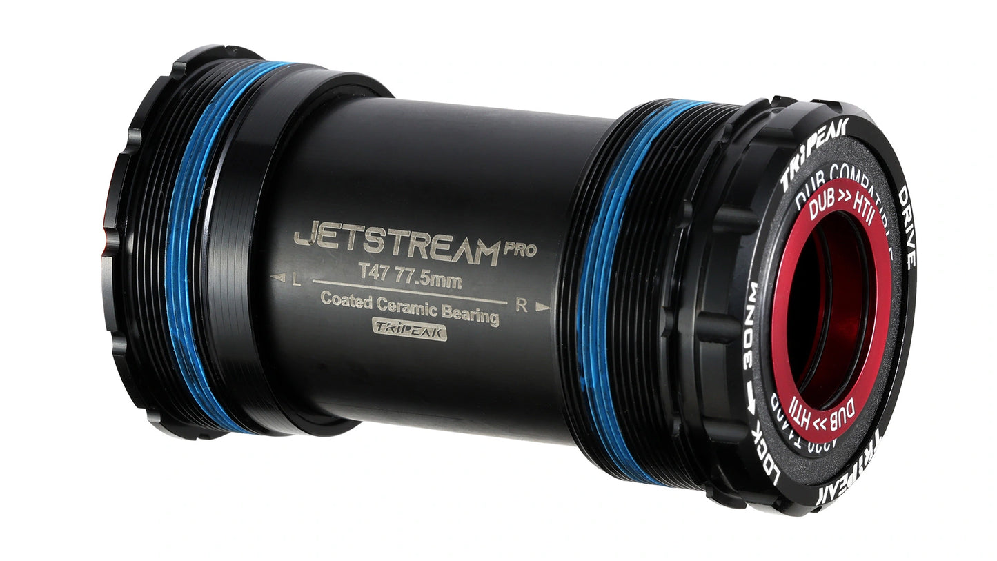 كرسي قاع سيراميك TRiPEAK Jetstream Pro | BSA (68 مم)، ITA (70 مم)، T47 (77.5/86 مم)، BB86 BB30 PF30 (68 مم)، BBRight (79 مم)، BB386 (86.5 مم)