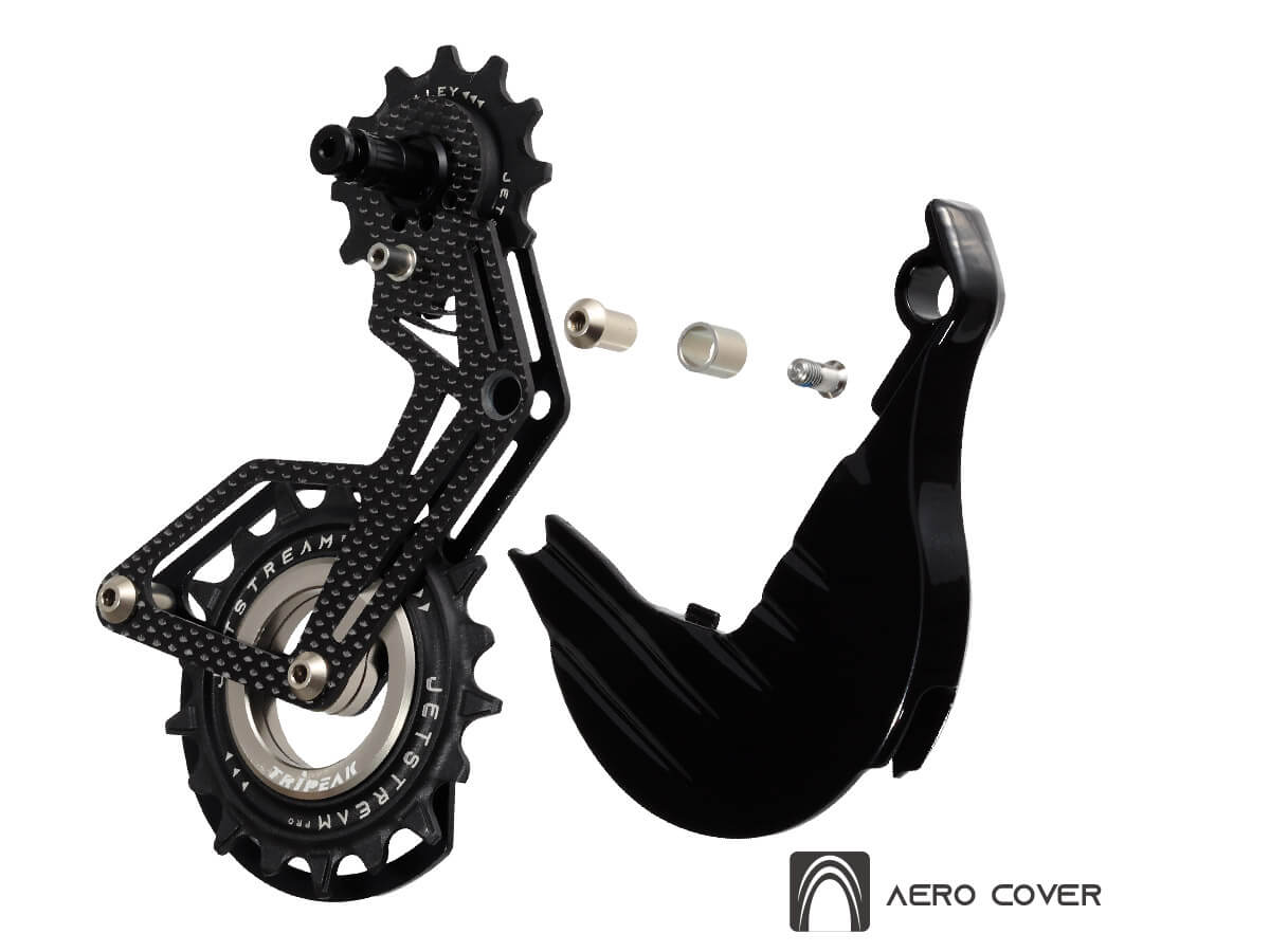 TRiPEAK Jetstream Pro Aero Wing Cage Pulley Wheel Kit 12T/18T