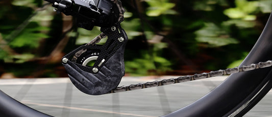TRiPEAK Jetstream Pro Aero Wing Cage Pulley Wheel Kit 12T/18T | SRAM | Asymmetric Oversized Pulley Wheel (AOPW) OSPW