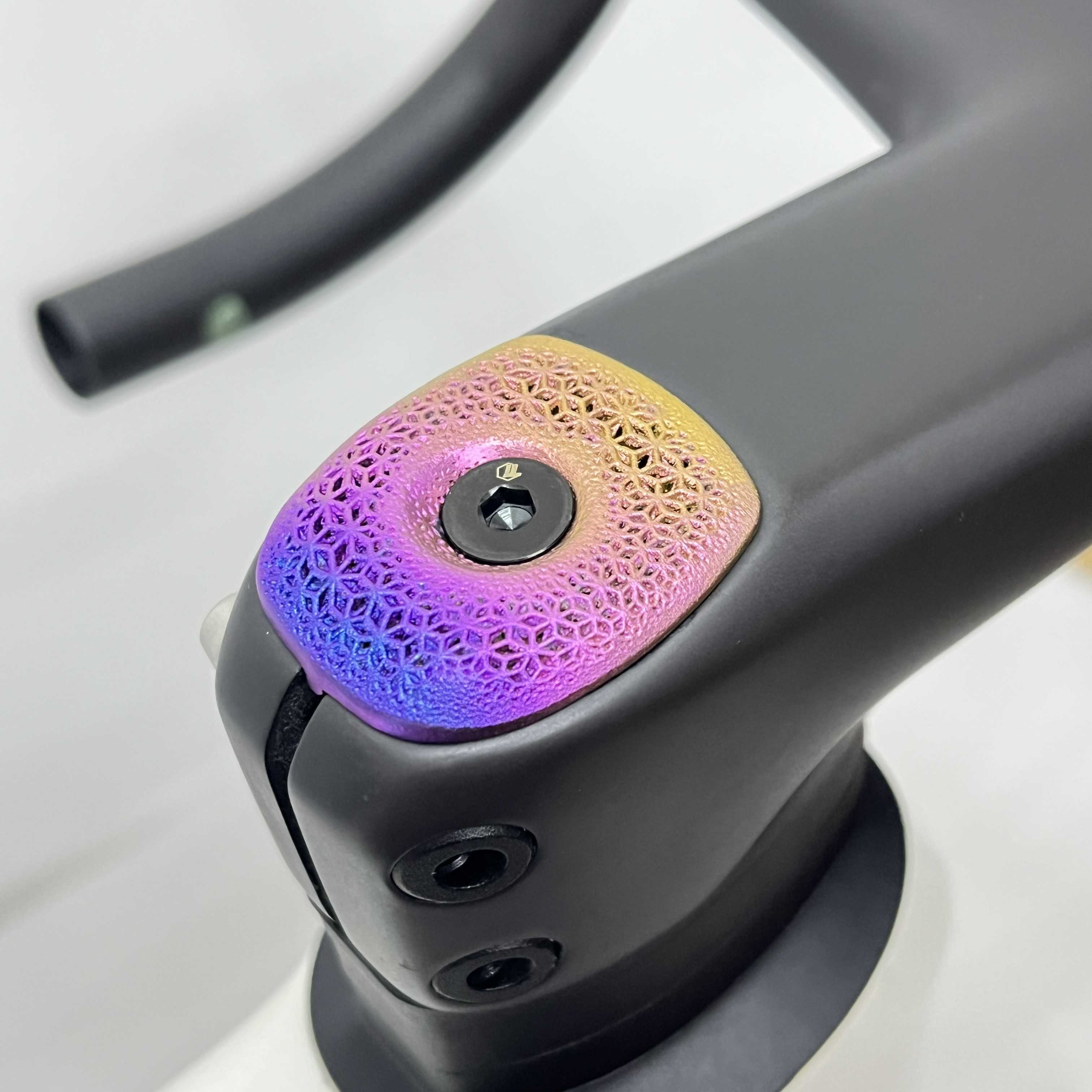 3Dプリントチタンステムキャップ | Roval Rapide 一体型ハンドルバー