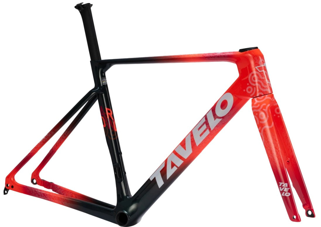 TAVELO AROW RACE カーボンロードフレームセット | 820gから | 東レ