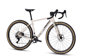 gravel bike beige TAVELO WILD Carbon Gravel Frameset | from 960g | Toray T800