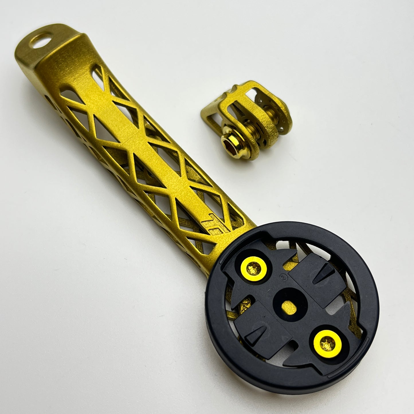 Colnago Y1Rs CC.Y1 computerbeslag i titanium med 3D-print | Garmin Wahoo | Team Series