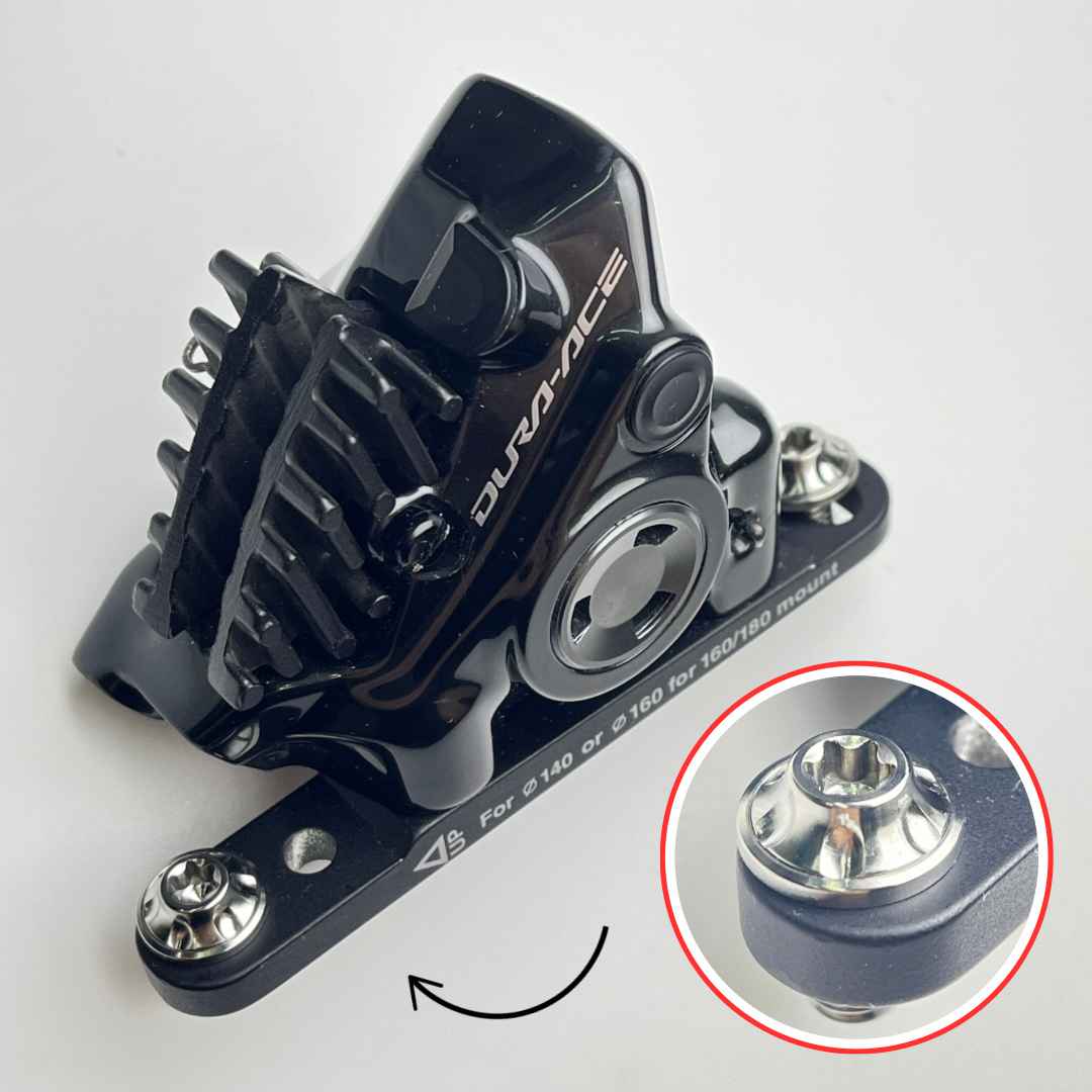 Ti-Master Brake Caliper Mounting Screw/Bolt | Titanium CNC | 30/35mm