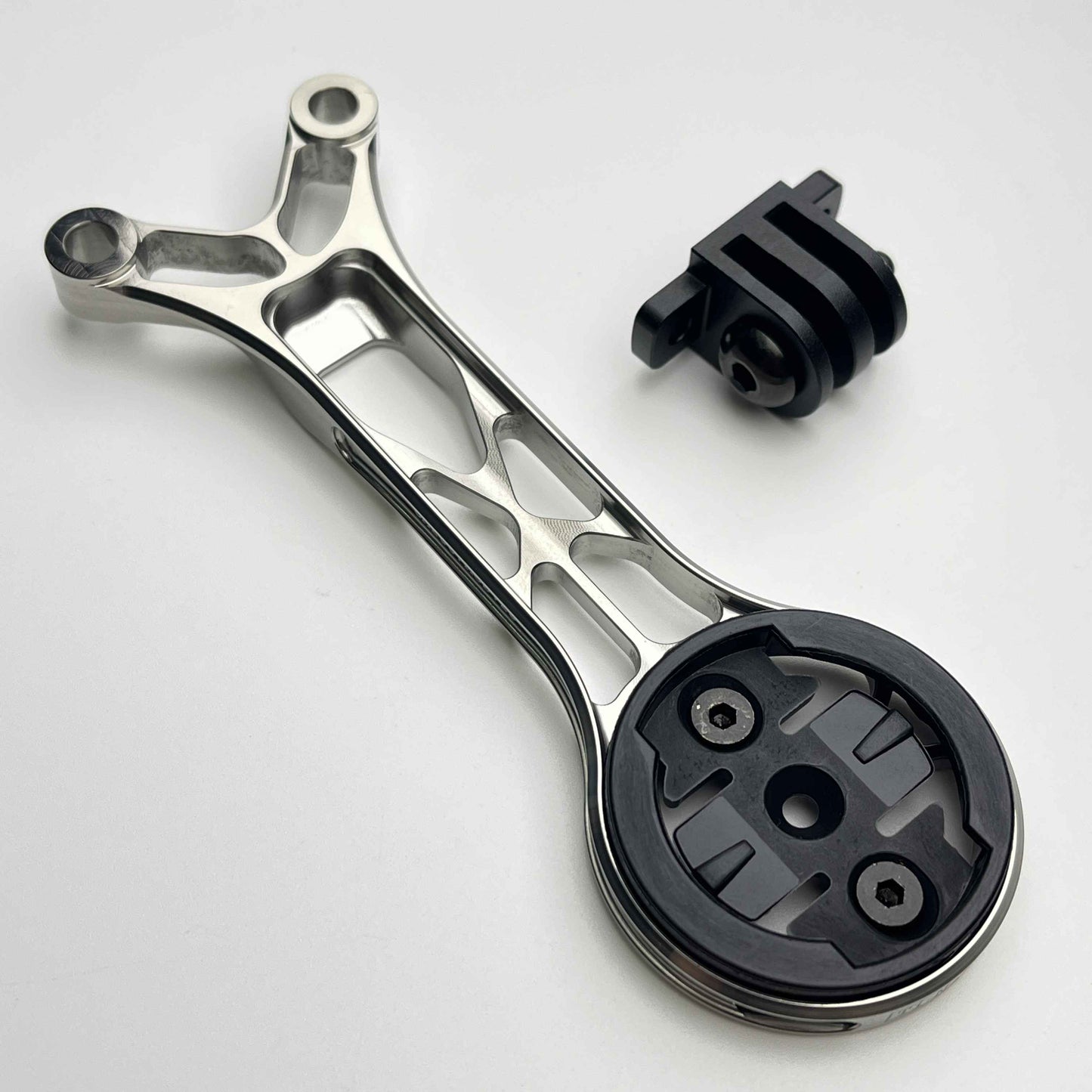 Ti-Master Pinarello MOST Talon Ultra Titanium Computer Mount | CNC | Garmin Wahoo