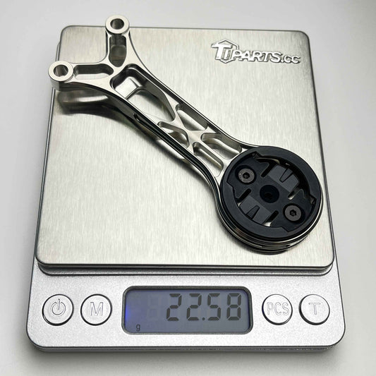 Ti-Master Pinarello MOST Talon Ultra Titanium Computer Mount | CNC | Garmin Wahoo