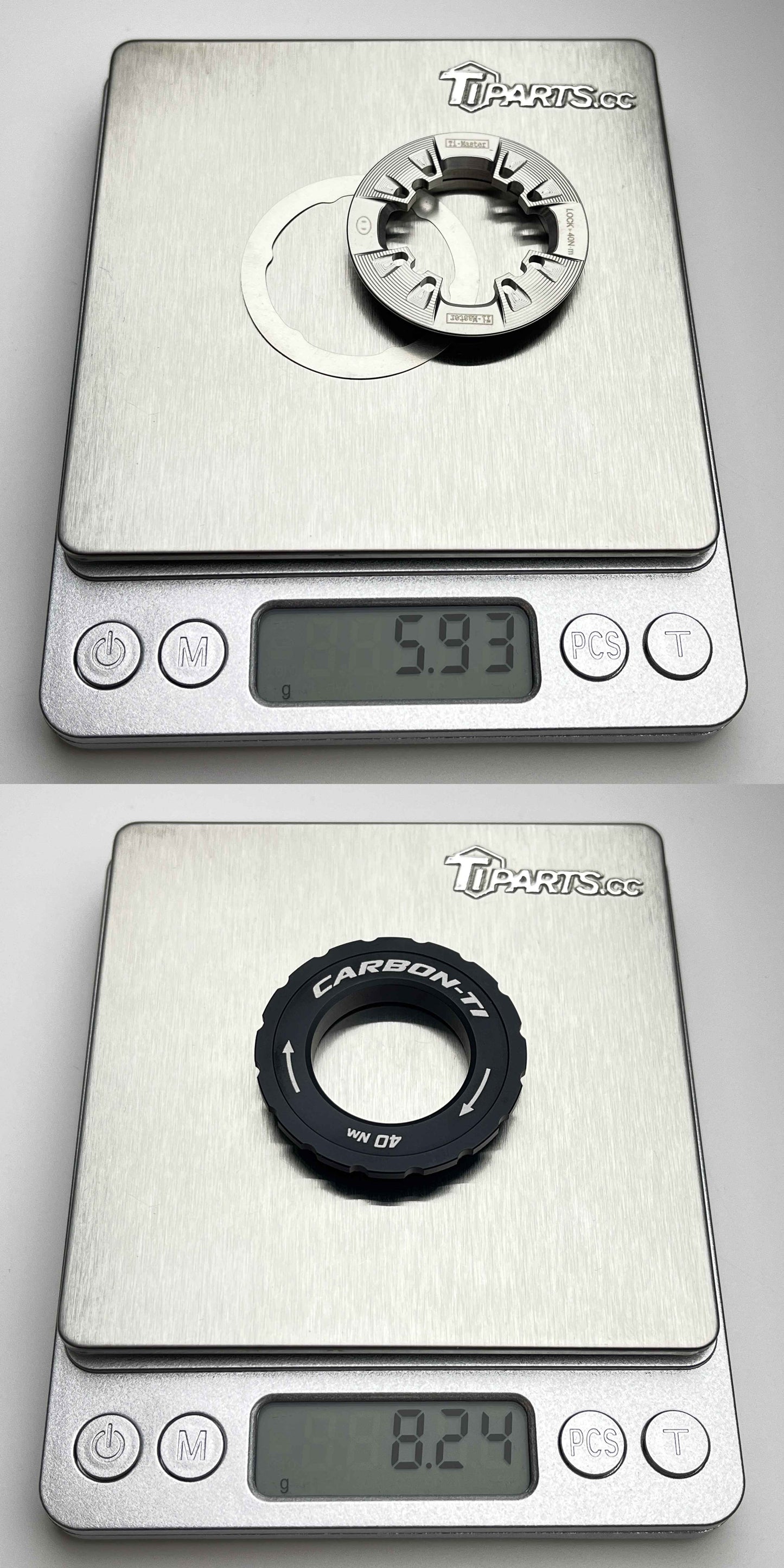 Ti-Master Titanium Rotor Lock Ring | Inner Spline