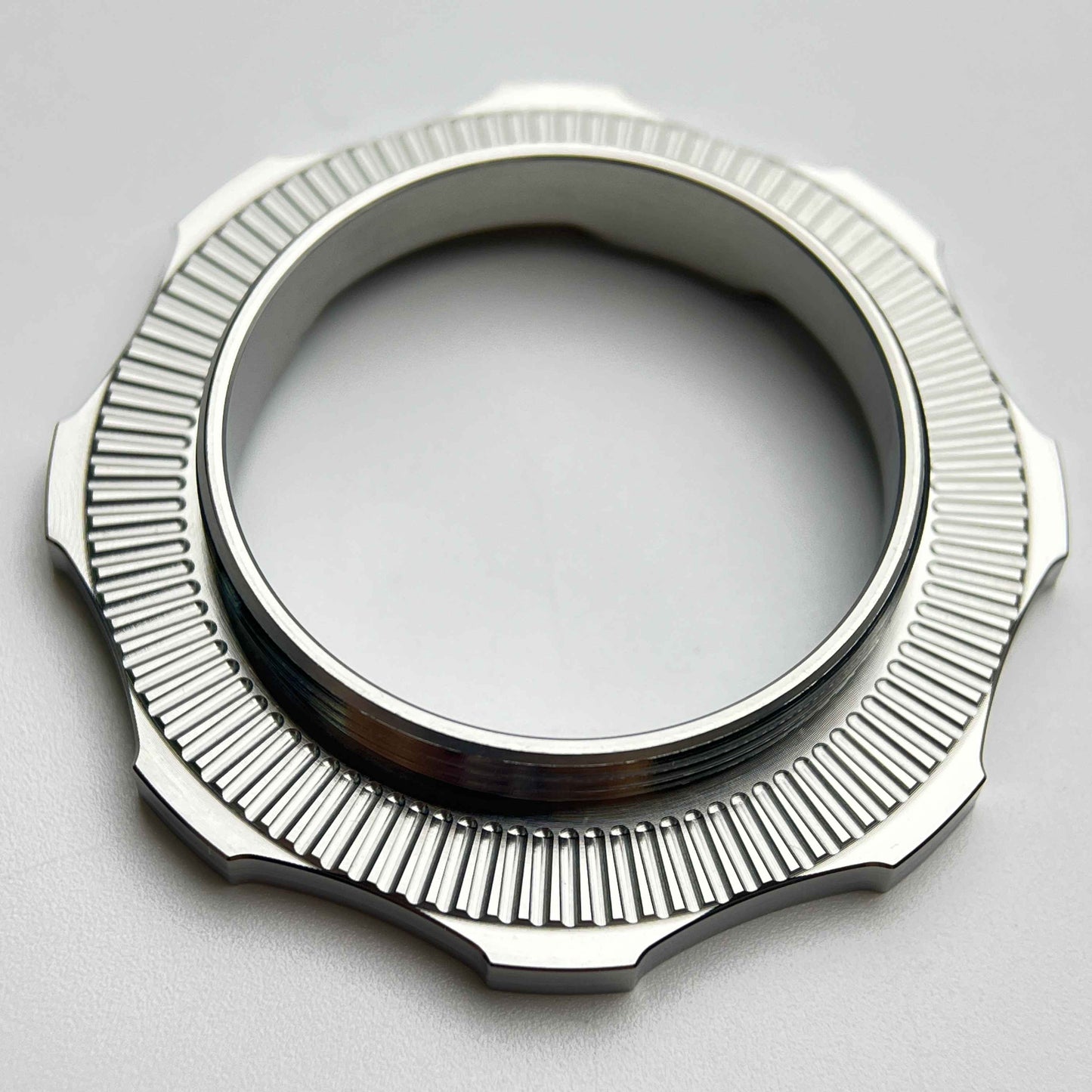 Bague Centerlock titane Ti-Master | Cannelure interne