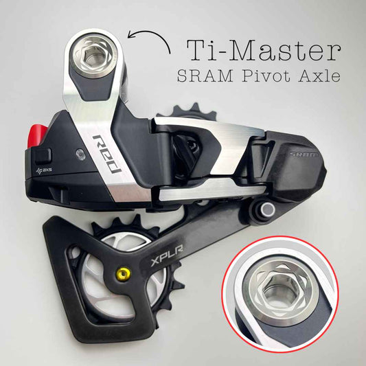 Ti-Master SRAM UDH XPLR Pivot Axle Bolt | Titanium CNC