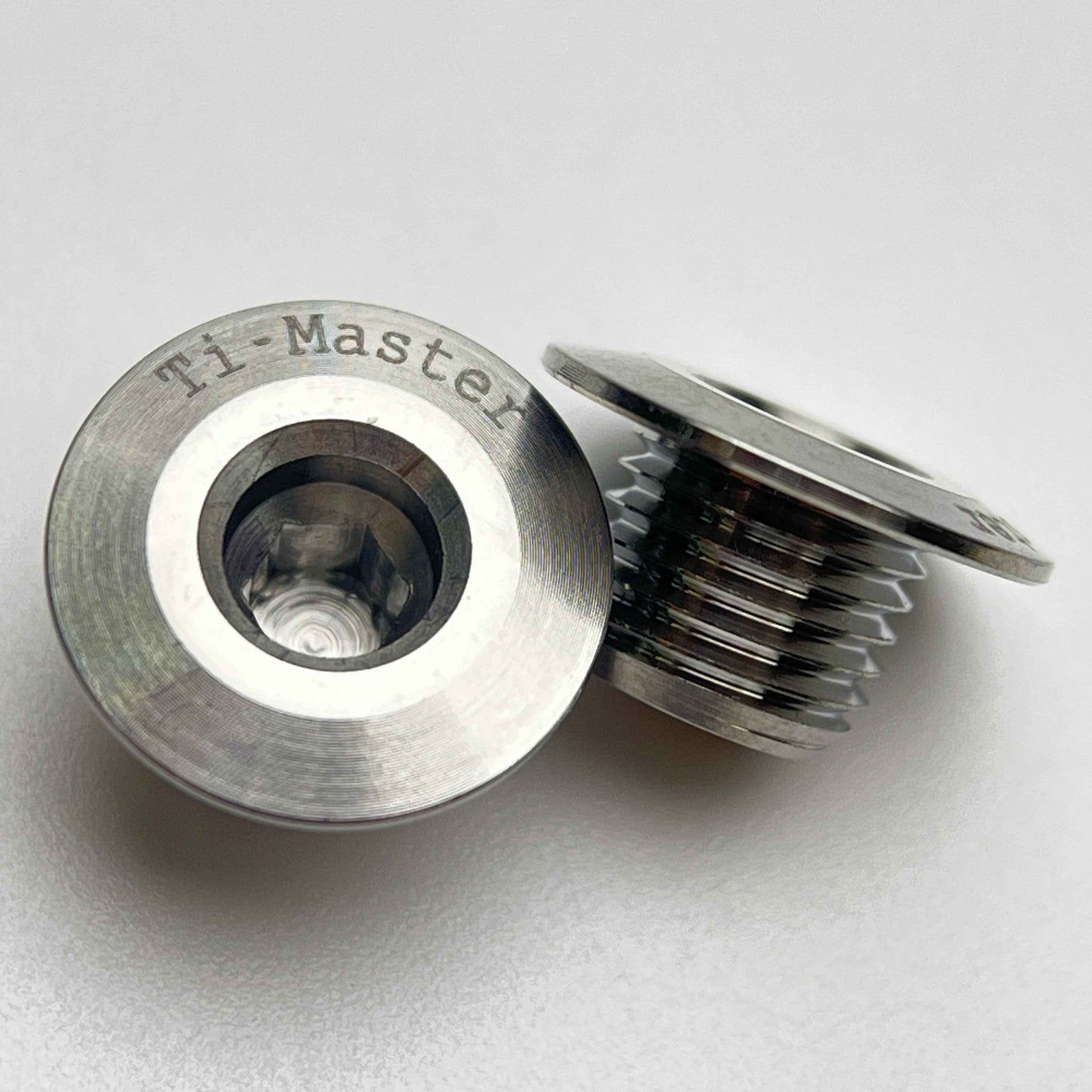 Ti-Master Shifter Bleed Port Bolt | 0.9g Titanium CNC | Shimano