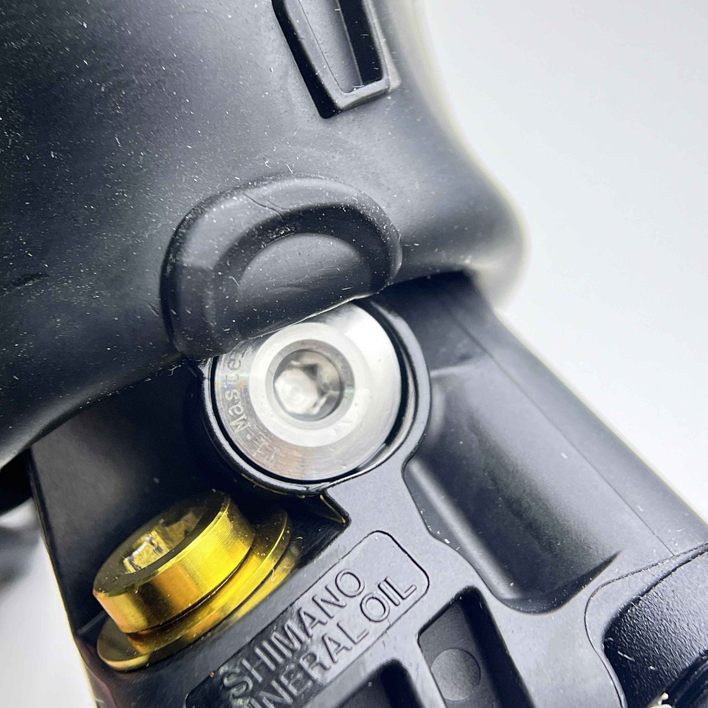 Ti-Master Shifter Bleed Port Bolt | 0.9g Titanium CNC | Shimano